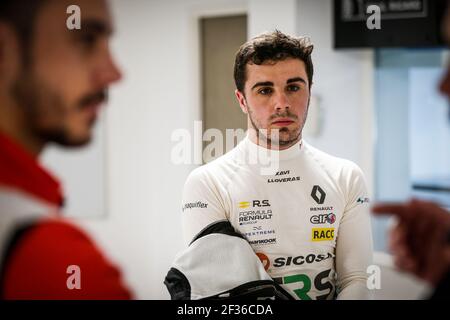 LLOVERAS Xavier (esp), Formula Renault Eurocup del team GRS, ritratto durante le prove invernali di Formula Renault Eurocup sul circuito Paul Ricard, le Castellet, Francia, dal 15 al 16 marzo 2019 - Foto Jean Michel le Meur/DPPI Foto Stock