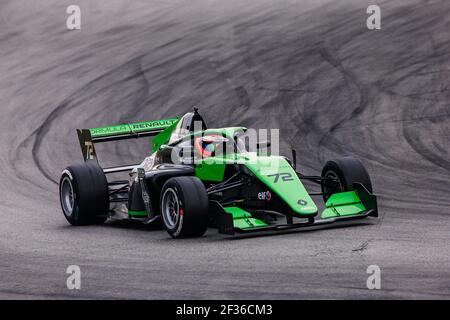 72 LLOVERAS Xavier (esp), Formula Renault Eurocup team GRS, azione durante le prove Formule Renault Eurocup a Barcellona, Spagna, dal 2 al 3 aprile 2019 - Foto Xavi Bonilla/DPPI Foto Stock