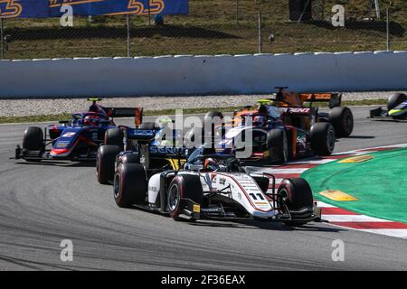 11 ILOTT Callum, Sauber Junior Team by Charouz, azione durante il campionato FIA Formula 2 2019 in Spagna a Barcellona dal 10 al 12 maggio - Foto Diederik van der Laan/agenzia fotografica olandese/DPPI Foto Stock