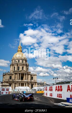 04 FRIJNS Robin (nld), Audi e-tron FE05 team Envision Virgin Racing, azione durante il campionato di Formula e 2019, a Parigi, Francia dal 25 al 27 aprile - Photo Germain Hazard / DPPI Foto Stock