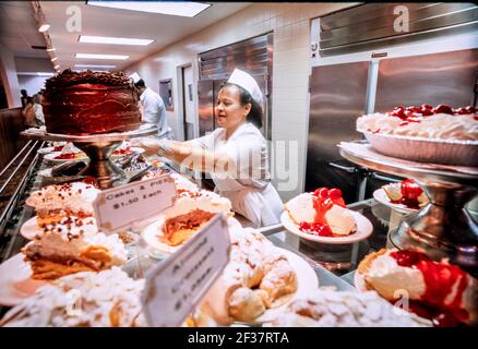 Miracle Mile Cafeteria, Coral Gables, Florida Foto Stock