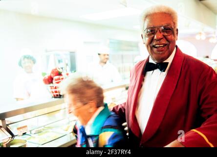 Miracle Mile Cafeteria, Coral Gables, Florida Foto Stock
