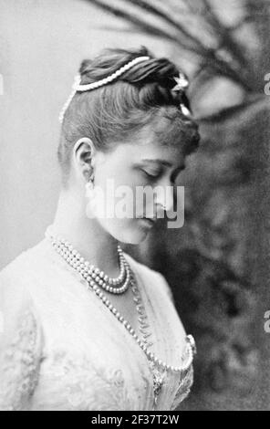 La Principessa Elisabetta di Hesse 1887 Foto Stock