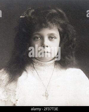 Principessa Elisabetta d'Assia nel 1903. Foto Stock