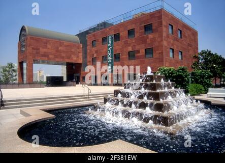 Museo d'arte MOCA nel centro di Los Angeles, California Foto Stock