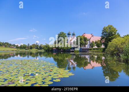 Geografia / viaggio, Germania, Baviera, Monastero di Seeon, diritti aggiuntivi-clearance-Info-non-disponibile Foto Stock