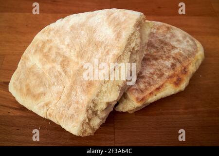 soda farls pane irlandese del nord prodotto in panificio domestico da mano Foto Stock