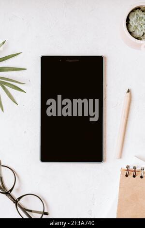 smartphone con schermo vuoto Foto Stock