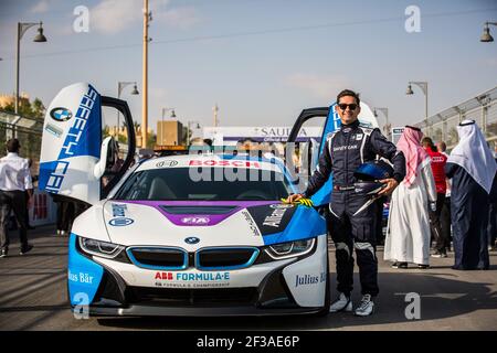 CORREIA Bruno, Safety Car driver durante il campionato di Formula e 2020, a Riyad, Arabia Saudita, dal 21 al 24 novembre 2019 - Foto: Germain Hazard / DPPI Foto Stock