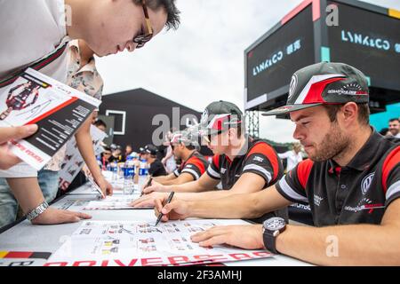 LEUCHTER Benjamin, (GER), SLR Volkswagen, Volkswagen Golf GTI TCR, ritratto durante la Coppa mondiale di auto FIA WTCR 2019 della Cina, a Ningbo dal 13 al 15 settembre - Foto Clement Luck / DPPI Foto Stock