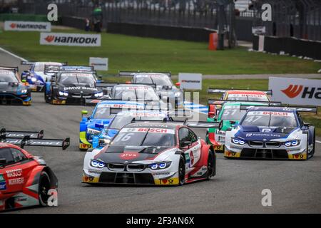 16 GLOCK Timo (DEU), BMW Team RMR, JIVS BMW M4 DTM, azione durante il DTM 2019 a Hockenheim dal 4 al 6 ottobre, in Germania - Foto Gregory Lenenmand / DPPI Foto Stock