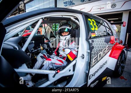 LEUCHTER Benjamin, (GER), SLR Volkswagen, Volkswagen Golf GTI TCR, ritratto durante la Coppa mondiale di auto FIA WTCR 2019 della Malesia, a Sepang dal 13 al 15 dicembre - Foto Gregory Lenenmand / DPPI Foto Stock