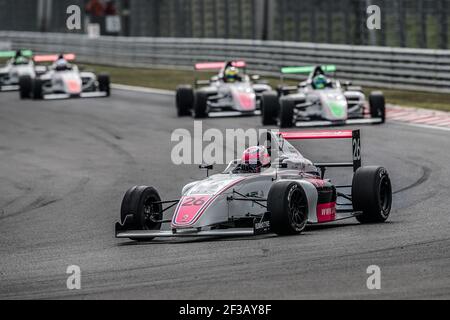 26 DAVID Hadrien (fra), F4 FFSA Academy, azione durante il Campionato francese FFSA F4 ad Hungaroring, dal 6 all'8 settembre, in Ungheria - Foto Marc de Mattia / DPPI Foto Stock