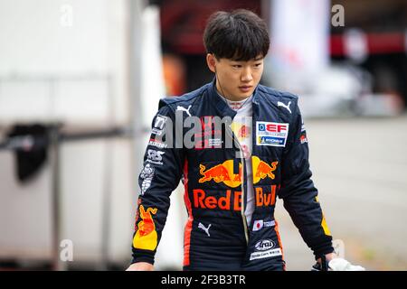 TSUNODA Yuki (jpn), Team Motopark, Euromaple Open, ritratto durante il Gran Premio di Pau 2019, Francia dal 17 al 19 maggio a Pau City - Foto Antonin Vincent / DPPI Foto Stock