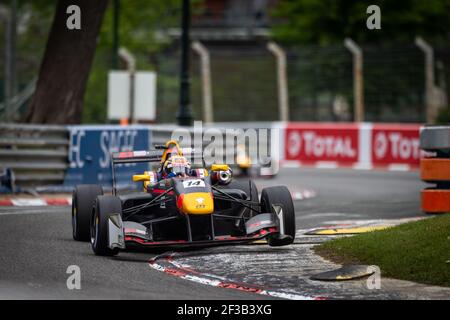 14 TSUNODA Yuki (jpn), Dallara F317, Team Motopark, EurFormula Open, azione durante il Gran Premio di Pau 2019, Francia dal 17 al 19 maggio a Pau City - Foto Antonin Vincent / DPPI Foto Stock