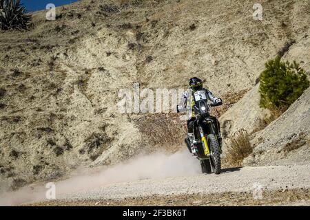 02 QUINTANILLA Pablo (chl), Red Bull KTM Factory Racing, KTM 450 Rally Factory, azione durante il prologo del Rallye du Maroc 2019 a Fes il 4 ottobre - Foto Eric Vargiolu / DPPI Foto Stock