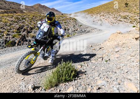 02 QUINTANILLA Pablo (chl), Red Bull KTM Factory Racing, KTM 450 Rally Factory, azione durante la prima tappa del Rallye du Maroc 2019 da Fes a Erfoud il 5 ottobre - Foto Julien Delfosse / DPPI Foto Stock