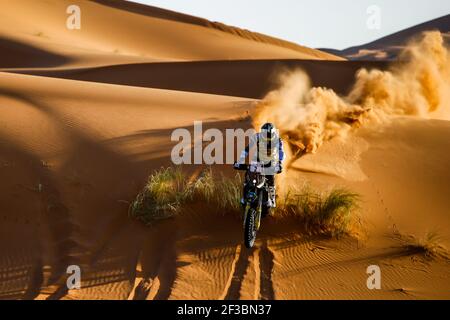 02 QUINTANILLA Pablo (chl), Red Bull KTM Factory Racing, KTM 450 Rally Factory, azione durante la 2a tappa del Rallye du Maroc 2019 da Erfoud a Erfoud il 6 ottobre - Foto Julien Delfosse / DPPI Foto Stock