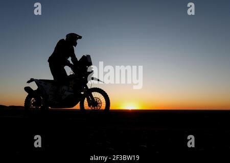 02 QUINTANILLA Pablo (chl), Red Bull KTM Factory Racing, KTM 450 Rally Factory, azione durante la quarta tappa del Rallye du Maroc 2019 da Erfoud a Erfoud l'8 ottobre - Foto Frederic le Floc'h / DPPI Foto Stock
