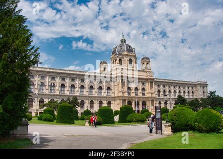 Museo di Storia Naturale, Maria-Theresien-Platz, quartiere dei Musei, Vienna Foto Stock