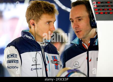 SIROTKIN Sergey (rus), Williams F1 Mercedes FW41, ritratto durante il campionato del mondo di Formula 1 FIA 2018, Gran Premio della Cina, a Shanghai dal 12 al 15 aprile - Foto DPPI Foto Stock