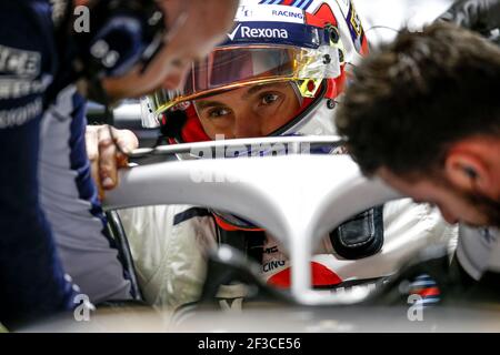 SIROTKIN Sergey (rus), Williams F1 Mercedes FW41, ritratto durante il campionato del mondo di Formula 1 FIA 2018, Gran Premio della Cina, a Shanghai dal 12 al 15 aprile - Foto DPPI Foto Stock