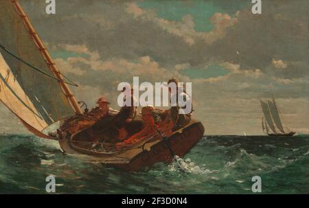 Breezing Up (un vento giusto), 1873-1876. Foto Stock