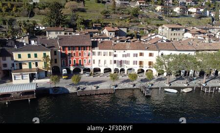 Morcote, Svizzera Foto Stock