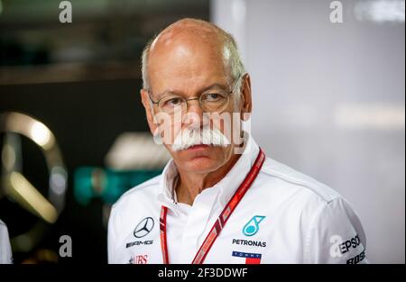 ZETSCHE Dieter, PDG Daimler AG Mercedes, CEO Daimler AG, ritratto durante il Campionato del mondo di Formula uno 2018, Gran Premio di Germania dal 19 al 22 luglio, a Hockenheim, Germania - Foto DPPI Foto Stock