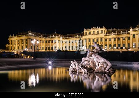 Il Palazzo di Schönbrunn Foto Stock