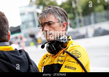 CHESTER Nick (gbr), Direttore tecnico telaio Renault Sport F1, ritratto durante il campionato mondiale di Formula 1 FIA 2018, Gran Premio d'Italia, a Monza dal 30 agosto al 2 settembre - Foto Florent Gooden / DPPI Foto Stock