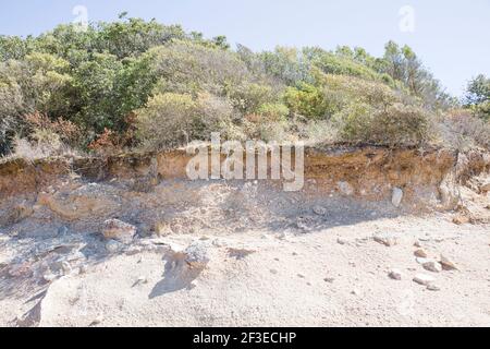 Grandi formazioni di Boulder Foto Stock