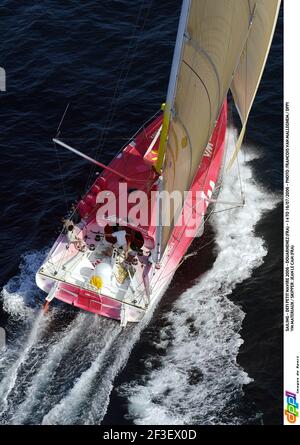 VELA - DEFI PETIT NAVIRE 2006 - DOUARNENEZ (FRA) - DAL 14 AL 16/07/2006 - FOTO : FRANCOIS VAN MALLEGHEM / DPPI VM MATERIAUX / SKIPPER : JEAN LE CAM (FRA) Foto Stock