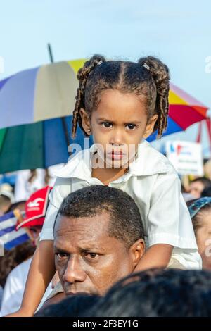 Festa del giorno di maggio, Santa Clara, Cuba Foto Stock