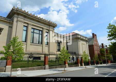 John carter Brown Library a Brown University, Providence, Rhode Island, Rhode Island, Stati Uniti. Foto Stock