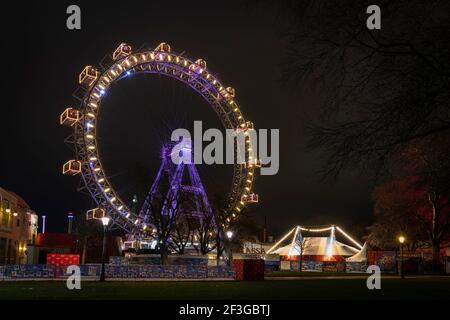 Ruota gigante Vienna Foto Stock