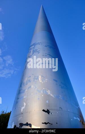 Repubblica d'Irlanda, Dublino, la guglia di Dublino ha ufficialmente nominato il Monumento della luce in o Connell St Foto Stock