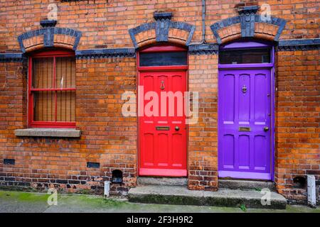 Repubblica d'Irlanda; Dublino, quartiere delle libertà Foto Stock