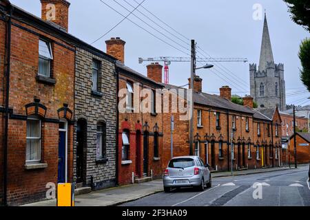 Repubblica d'Irlanda; Dublino, quartiere delle libertà Foto Stock