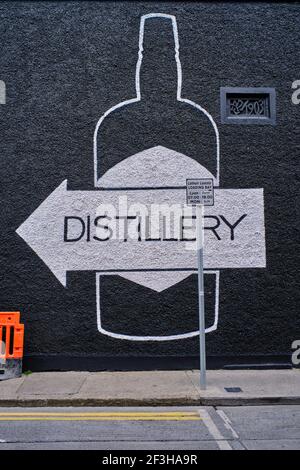 Repubblica d'Irlanda; Dublino, la distilleria Dublin Liberties, whiskey Foto Stock