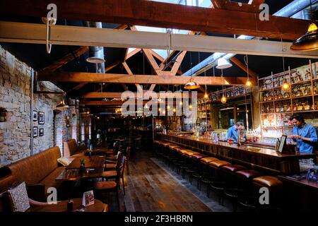 Repubblica d'Irlanda; Dublino, la distilleria Dublin Liberties, whiskey Foto Stock