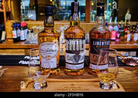 Repubblica d'Irlanda; Dublino, la distilleria Dublin Liberties, whiskey Foto Stock