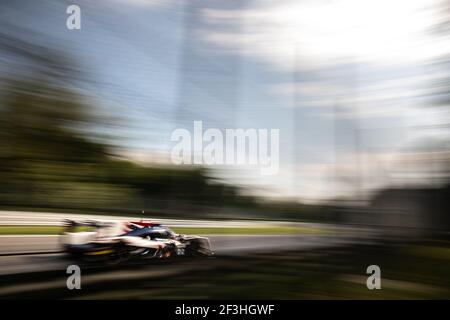 22 HANSON Philip (gbr), SENNA Bruno (bra), Ligier JSP217 il team Gibson ha Unito Autosport, azione nel corso del campionato europeo FIA le Mans Series ELMS 2018 4 ore a Monza, Italie, dal 11 al 13 maggio - Foto Frederic le Floc'h / DPPI Foto Stock