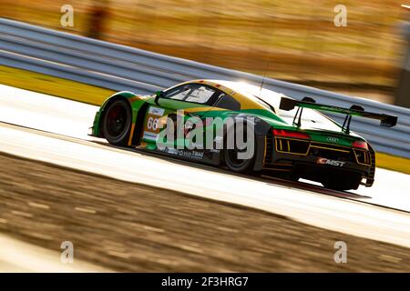 66 TIANSHI RACING TEAM (CHN) AUDI R8 LMS GT XU WEI (CHN) MAX WISER (ITA) ZHANG YA QI (CHN) durante il Campionato Asian le Mans Series 2018, 4 ore di Fuji dal 7 al 9 dicembre a Oyama, Giappone - Photo Clement Marin / DPPI Foto Stock