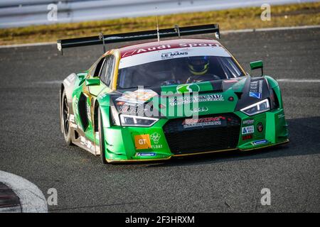 88 TIANSHI RACING TEAM (CHN) AUDI R8 LMS GT ANTHONY LIU XU (CHN) CHEN WEIAN (CHN) DRIES VANTHOOR (bel) durante il Campionato Asian le Mans Series 2018, 4 ore di Fuji dal 7 al 9 dicembre a Oyama, Giappone - Photo Clement Marin / DPPI Foto Stock