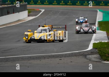 29 VAN EERD Frits (nld), VAN DER GARDE Giedo (nld), DE VRIES Nyck (nld), Dallara P217 Gibson team Racing team Nederland, azione durante il Campionato Mondiale FIA WEC Endurance 2018 6 ore di Silverstone, Inghilterra, dal 16 al 19 agosto - Foto Florent Gooden / DPPI Foto Stock