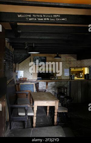 Interno pub dall'ingresso | NESSUNO | Foto Stock