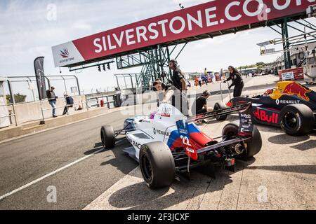 22 SMOLYAR Alexander (rus), FR 2.0 Eurocup Renault team Tech 1 Racing, durante, 2018 Eurocup Formula Renault 2.0, a Silverstone, Gran Bretagna, dal 18 al 20 maggio - Foto Antonin Vincent / DPPI Foto Stock