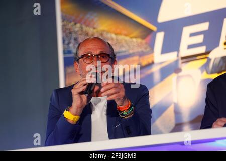 MILLE Richard (fra), Président ot della FIA Endurance Commission, portaitduring della 2018 ore 24 di prove e sessione di qualifiche le Mans dal 13 al 14 giugno sul circuito di le Mans, Francia - Foto Frederic le Floc'h/DPPI Foto Stock