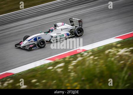 63 RAZAK Najiy (mas), FR 2.0 Eurocup Renault team JD Motorsports, azione durante la 2.0 Formula Renault 2018 gara di Red Bull Ring, Spielberg, Austria, dal 20 al 22 luglio - Foto Jean Michel le Meur/DPPI Foto Stock